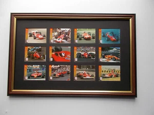 FORMULA 1 TRADING CARDS BY MPC - 1995 FORMULA 1 GRAND PRIX COLLECTION FRAMED - Picture 1 of 2
