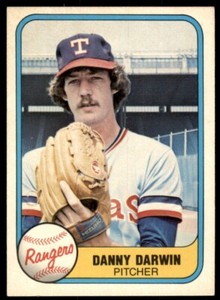 1981 Fleer Danny Darwin Texas Rangers #632