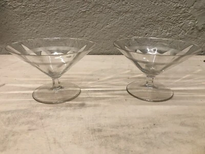 N.10 Coppe Cristallo Spumante Champagne Gelato Macedonia - Immagine 1 di 4