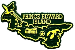 Imán para nevera mapa de la isla del príncipe Eduardo - Imagen 1 de 1