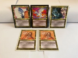 Lot of 5 MTG Magic the Gathering White/Blue Tobias Andrion/Ayesha Tanaka Legends - Picture 1 of 6