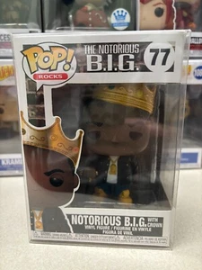 Funko POP! Rocks The Notorious B.I.G. #77 VER FOTOS INCL PROTECTOR - Imagen 1 de 6