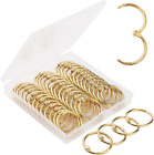 - Loose Leaf Binder Ring, 40 Pack, Gold Binder Rings 1 Inch, Book Rings, Metal R