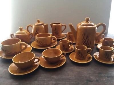 Service a café et thé  signé Vallauris Ferlay - Photo 1/4