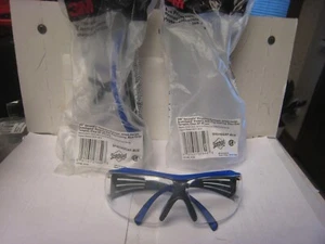 2-3M Sf401XSGAF-AZUL Gafas de Seguridad, Securefit 400, Transparente Antiniebla Antiarañazos - Imagen 1 de 8