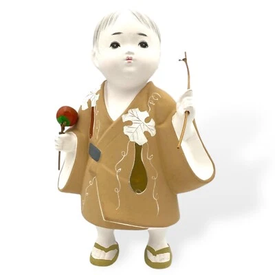 Vintage Japanese Cutie Pottery Hakata Doll Free Shipping! - Image 1 of 4