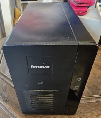 LENOVO IX2-NG 2-BAY 2TB NETWORK-ATTACHED STORAGE NAS 256 MB NO POWER - Image 1 of 2