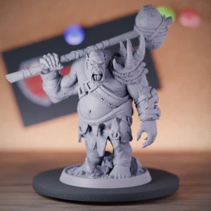 Ogre Miniatur Dungeons and Dragons Mini DnD 5e TTRPG Pathfinder - Bild 1 von 8