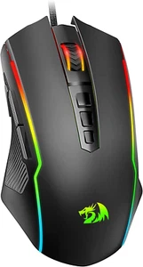 RGB Wired Gaming Mouse: 8000 DPI, 9 Programmable Buttons & Fire Button! - Picture 1 of 9
