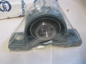 UCPX07-22 NEW 1-3/8" Medium Duty Set Screw Pillow Block Bearing - Picture 1 of 5