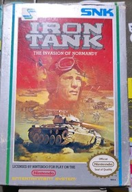 Iron Tank -- NES Nintendo Game Original Box Complete CIB with Manual. Vintage