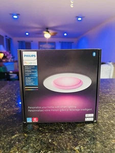 Philips Hue White & Color Ambiance 5/6" Smart Recessed Downlight - Picture 1 of 6