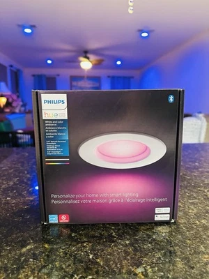 Philips Hue White & Color Ambiance 5/6" Smart Recessed Downlight - Image 1 of 4