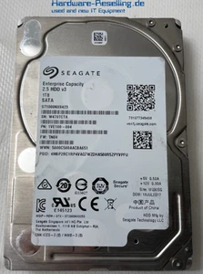 Seagate 1TB 7.2K 6G 2.5" SATA III ST1000NX0423 1VE100-004 HDD Enterprise - Picture 1 of 1