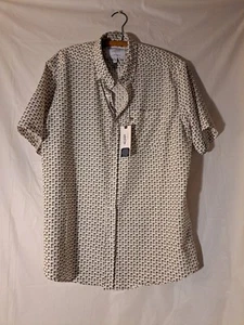 International Report 4 Way Stretch All Over Print Palm Trees Shirt Men’s Size XL - Picture 1 of 8