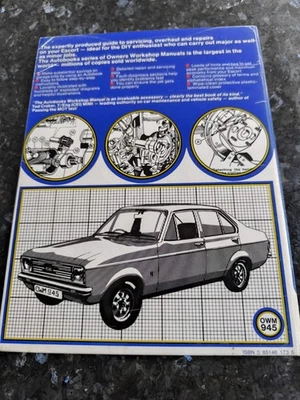 Ford Escort Mk2 1.1, 1.3, & 1.6 (1975-1980) Owners Workshop Manual - Image 1 of 4