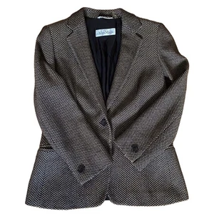 Blazer MaxMara Italia Botón Único Talla 4 - Imagen 1 de 8