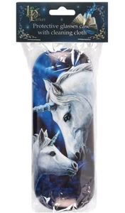 Sacred Love Glasses Case By Lisa Parker With Cleaning Cloth Unicorn - Picture 1 of 3