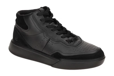 Ecco Schuhe STREET COURT HIGH schwarz Damenschuhe Mid cut Sneaker 27282351052 - Bild 1 von 4
