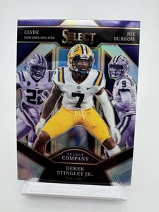 2022 Select Draft Picks Select Company Silver Prizm Derek Stingley Jr. #SC-LSU - Picture 1 of 2