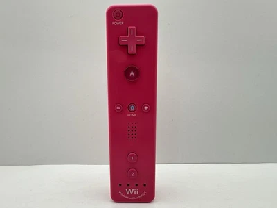 Nintendo Wii Remote Plus Motion Controller Pink Completely Cleaned & Tested - Image 1 of 4