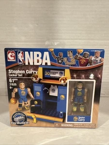 C3 Construction Lego Stephen Curry Locker Set Nba Rare New - Picture 1 of 5