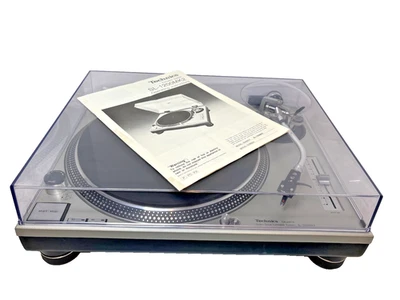 Tocadiscos Technics SL-1200MK2 DJ con cartucho manual/Ortofon CM5E usado excelente estado Foto 1 de 4