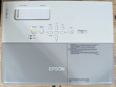 Epson PowerLite 83+ LCD Projector EMP-83H - Image 1 of 4
