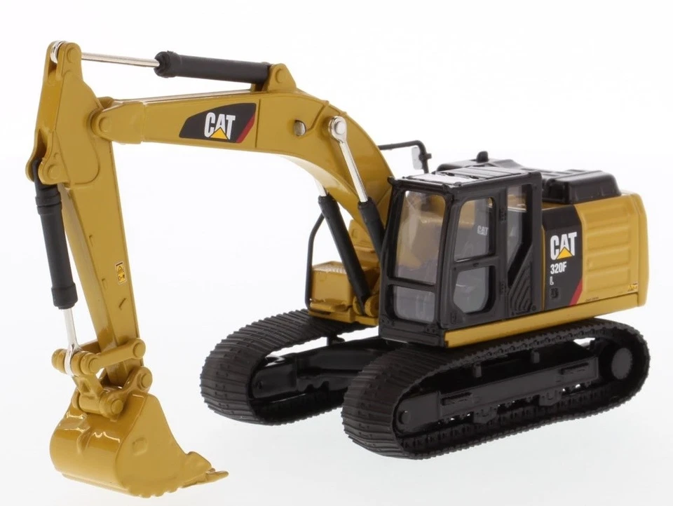 DIECAST MASTERS, Escavatore cingolato CATERPILLAR 320 F, 1/64,  DCM85690 - Immagine 1 di 4