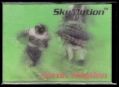 1996 Skybox SkyMotion - Aaron Hayden #SM23 (RC) - Image 1 of 2