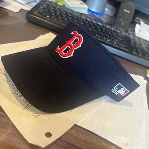 Boston Red Sox MLB OC Sports OSFM Sun Visor Hat Cap Adult Adjustable baseball - Picture 1 of 5