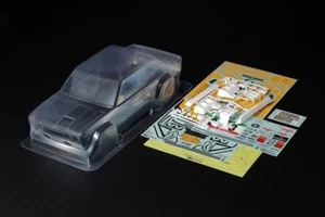 Tamiya 1/10 Fiat 131 Abarth Rally Olio Fiat Clear Body Parts Set 51710 - Picture 1 of 2