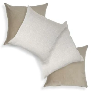 Set 4 Cuscini Color Sabbia Cuscini Made In Italy Cuscini Moderni Cuscini Arredo - Picture 1 of 4