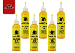 Jamaican Mango & Lime Island Oil For Scalp, Roots and Locs 8 Fl. oz. (Pack of 6) - Picture 1 of 1