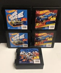 Lot of 5 Hot Wheels 6 Car Storage Cases - Picture 1 of 5