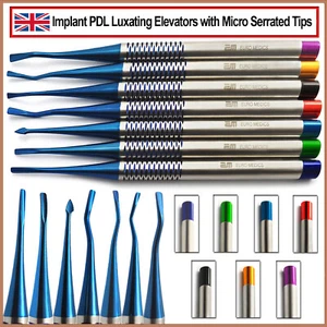 Dental Implant PDL Luxating Elevators Loosening Teeth Remover Surgical Vet Tools - Bild 1 von 8