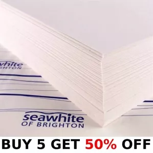 SALE - A4 Seawhite Cartridge Paper 140gsm Wet / Dry Media Acid-free - 10 Sheets - Picture 1 of 4