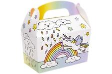 Firlefantastisch Unicorn Gift Boxes Pack of 12 // Unicorn Party Accessories
