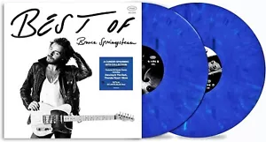 BRUCE SPRINGSTEEN LP x 2 Best of  ATLANIC BLUE Coloured VINYL Limited New Sealed - Picture 1 of 16