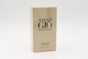 Absolu Acqua Di Gio Giorgio Armani 💯ORIGINAL EDP 125ml 4.2oz Perfume MEN - Picture 1 of 3