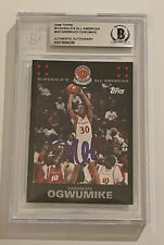 NNEKA OGWUMIKE SIGNED MCDONALDS ALL AMERICAN RC BAS SLABBED AUTOGRAPH LA SPARKS