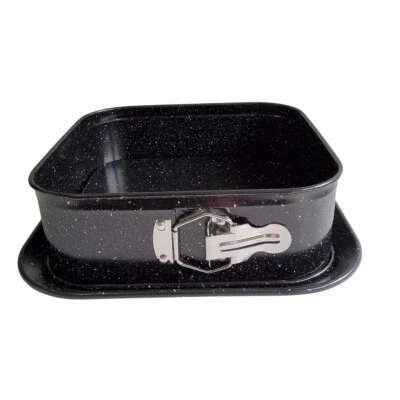 Springform Backform Kuchenform Tortenform quadratisch rechteckig Außen 28x28cm - Bild 1 von 4