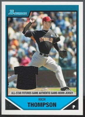Rich Thompson 2007 Bowman Draft Future's Game Prospects Jerseys Card# BDPP-78 - Image 1 of 4