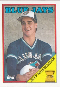 1988 TOPPS...JEFF MUSSELMAN..NRMT..CARD # 229..BLUE JAYS..FREE COMBINED SHIPPING - Picture 1 of 1