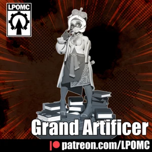 DnD Miniatur 32/75mm Grand Artificer von LPOMC - Bild 1 von 3