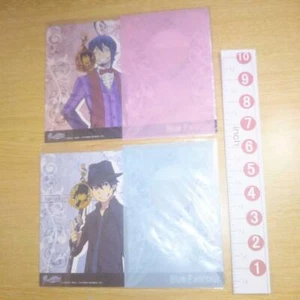 A57020 Ao (azul) sin exorcista / tarjeta de felicitación y encanto de metal / Rin + Mephisto - Imagen 1 de 6