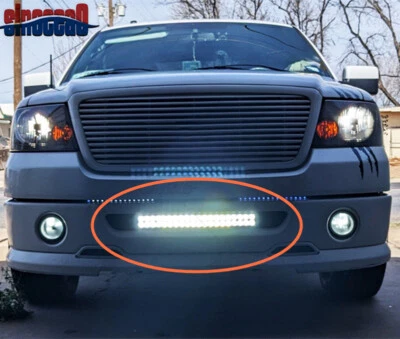 Combo de cables de montaje de parachoques de barra de luz LED de 22"" para Ford F150 2006-2007 2008 Foto 1 de 4