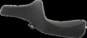 DS Smooth Predator III 2 Up Seat for Harley Softail Slim 107 18-21 - Picture 1 of 6
