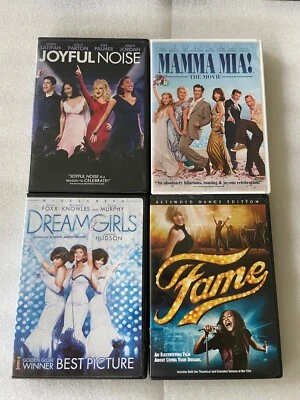 Lot of 4 Music/Dance Related DVD's Foto 1 de 2