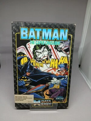 Batman The Caped Crusader Amiga Personal Computer Game 1988 Bat Man Data East - Image 1 of 4